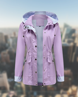 ZURY - Die winddichte und stylische Jacke in Lila