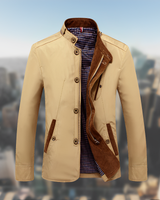 KELVYN - Die elegante und einzigartige Jacke in Beige