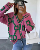 Haven - Gemütliche Strickjacke in Rosa