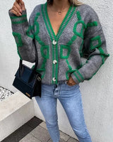 Haven - Gemütliche Strickjacke in Grau