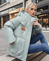 Stilvolle Damen Winterjacke - Mariette in Grün