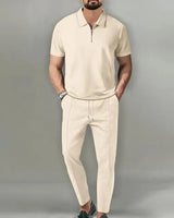 Luca | Herren Sommer-Set in Braun