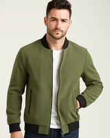Modische Bomberjacke für Männer - Mikel in Grün