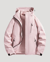 Edith | Damen Wasserdichte Outdoor Windbreaker Jacke in Rosa