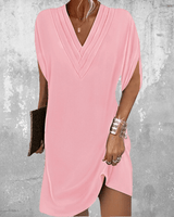 Minetta - Elegantes Kleid mit Bauchbedeckung in Rosa