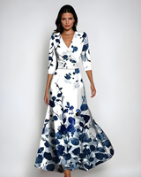 Annemiek – Luxuriöses Blumen Kleid in Blumenmuster 2