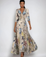 Annemiek – Luxuriöses Blumen Kleid in Blumenmuster 3