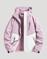 Edith | Damen Wasserdichte Outdoor Windbreaker Jacke in Helllila