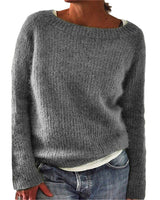 Nure | Klassischer Pullover in GRAU