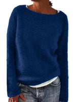 Nure | Klassischer Pullover in BLAU