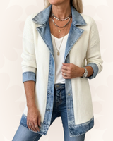 Teagan Damen Jacke in Weiß