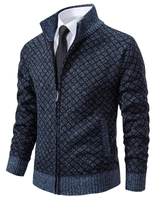 Luxuriöser Strickpullover für Herren - Oliver in Blau