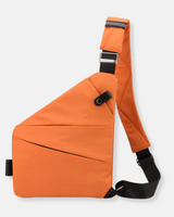 Liv | Sichere Schultertasche aus Nylon in Orange