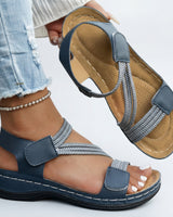 Juanita | Orthopädische Komfortsandale für Damen in Blau