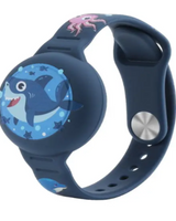 Airtag-Armband für Kinder - DinoTrack in Dunkelblau