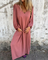 Delilah - Maxikleid in Pink
