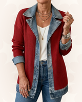 Teagan Damen Jacke in Rot