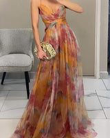 AROA | ELEGANTES KLEID in Orange