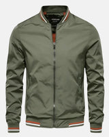 Hansen | Herren Winddichte Komfort Jacke – Windbreaker Herren Komfort in Grün