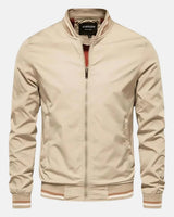 Hansen | Herren Winddichte Komfort Jacke – Windbreaker Herren Komfort in Beige