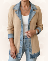 Teagan Damen Jacke in Apricot