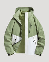 Edith | Damen Wasserdichte Outdoor Windbreaker Jacke in Grün