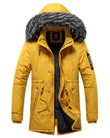 Herren Steppjacke mit Thermoeffekt - Darsen in Gelb