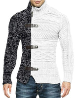 OSCAR KLASSICH STRICKPULLOVER in WEISS METAL