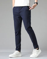 Jeremy™ | Premium Stretch-Alltagshose in Navy