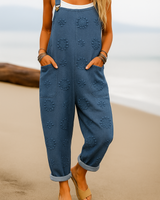 Meryl | Vintage-Jumpsuit in Blau