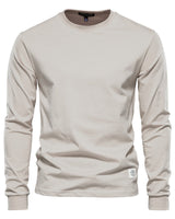 Wynne - Bequemes Langarmshirt in Khaki