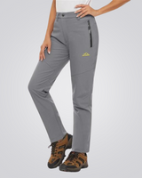Damen wasserdichte Thermohose in Hellgrau