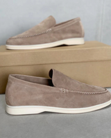 Gerhard | Herren Wildleder Loafer Schick Komfort Elegant in Beige