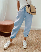 Agatha | Casual & Elegante Hose in Blau