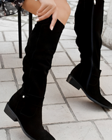 Jossy - Trendige Damenstiefel in Schwarz