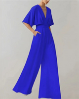 Yoko - Eleganter und trendiger Jumpsuit in Blau
