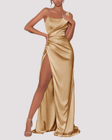 Eloise - Elegantes Maxikleid mit Tube-Top für Damen in Khaki