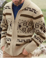 Avon – Die Strickjacke für markante Looks in Beige
