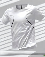Dane - Bequemes T-Shirt in Weiß