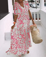 CHRISTINE | Leichtes, luftiges Sommerkleid in Rosa