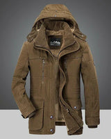 Magnus – Die ultimative Winterjacke für Herren, die Stil & Wärme vereint in Braun