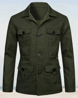 Leopold - Elegante Jacke für Männer in Armeegrün