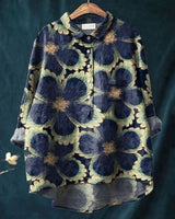 Amber | Bluse mit Blumenmuster in Floral 2