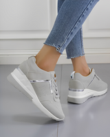 Lenora - Stilvolle und modische Damensneaker in Grau