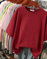 Arabella - Komfortables T-Shirt in lässiger Passform in Rot