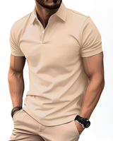 Deacon - Komfortables Poloshirt in Khaki