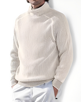 Jarrett - Pullover mit Kragen in Beige