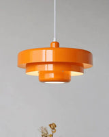 Vintage LED Hängeleuchte - TimelessGlow in Orange