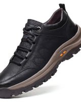 Jürgen™ - Herren Lederschuhe in Schwarz