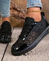 Zianelle - Stylische Freizeit-Sneaker in Schwarz